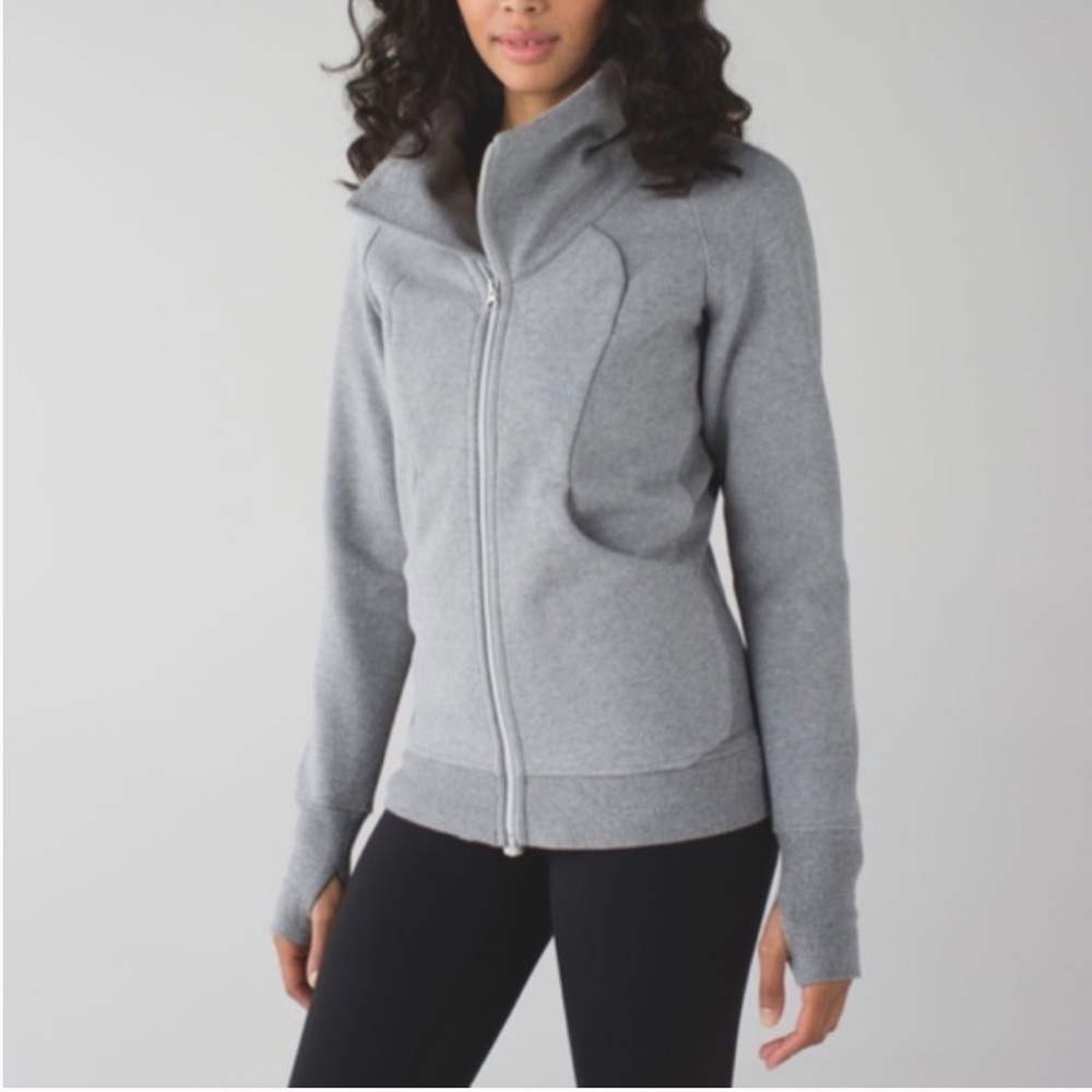 Lululemon Cozy Cuddle Up Jacket Gray Size 2